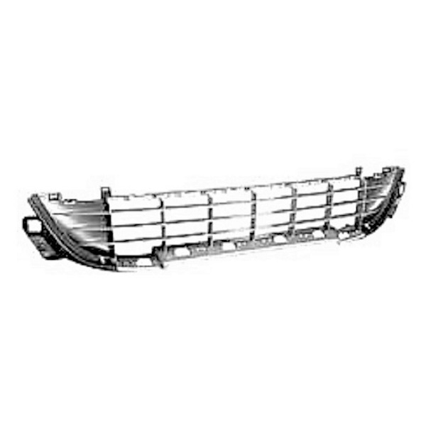 Grille Centrale Pare-chocs Avant Pour Peugeot 207 (2006–2009) – Pièce De Rechange Qualité