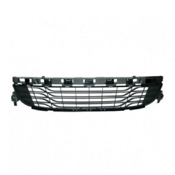 Grille De Pare-Chocs Avant Noir/Argenté Avec Strass Pour Clio IV Captur Megane III 628909470R