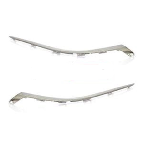 Garniture D'embout De Garde-boue Avant, Couleur Chrome ABS, Adaptée Pour Honda GL1800 2018-2022