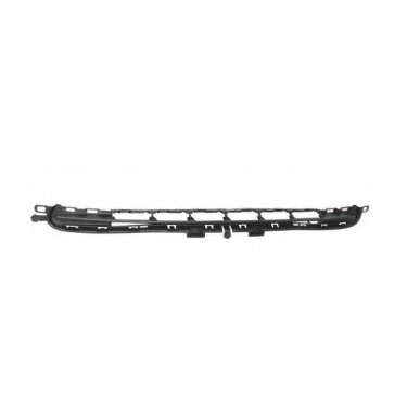 Grille Supérieure Avant Pour Seat Cordoba 6L (2002-2009) - 2 Pièces Noir Brillant ABS, Remplacement Direct